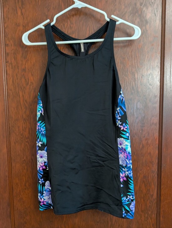 Lands' End Other - Land's End Racer Back Tropical Tankini Top